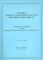 İstanbul Arkeoloji Müzelerinde Bulunan Boğazköy Tabletleri IV. - Boğaz